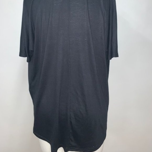 Black Bubble Blouse - Picture 3 of 3